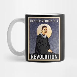 may her memory be a revolution RBG Mug